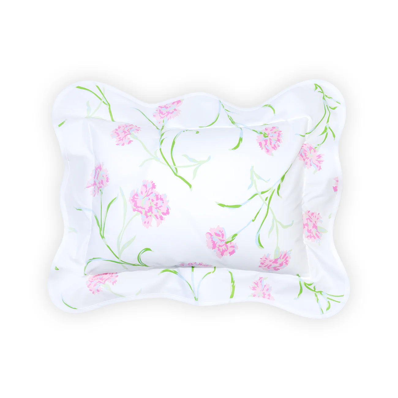 Oeillets Rose,Vert & Bleu