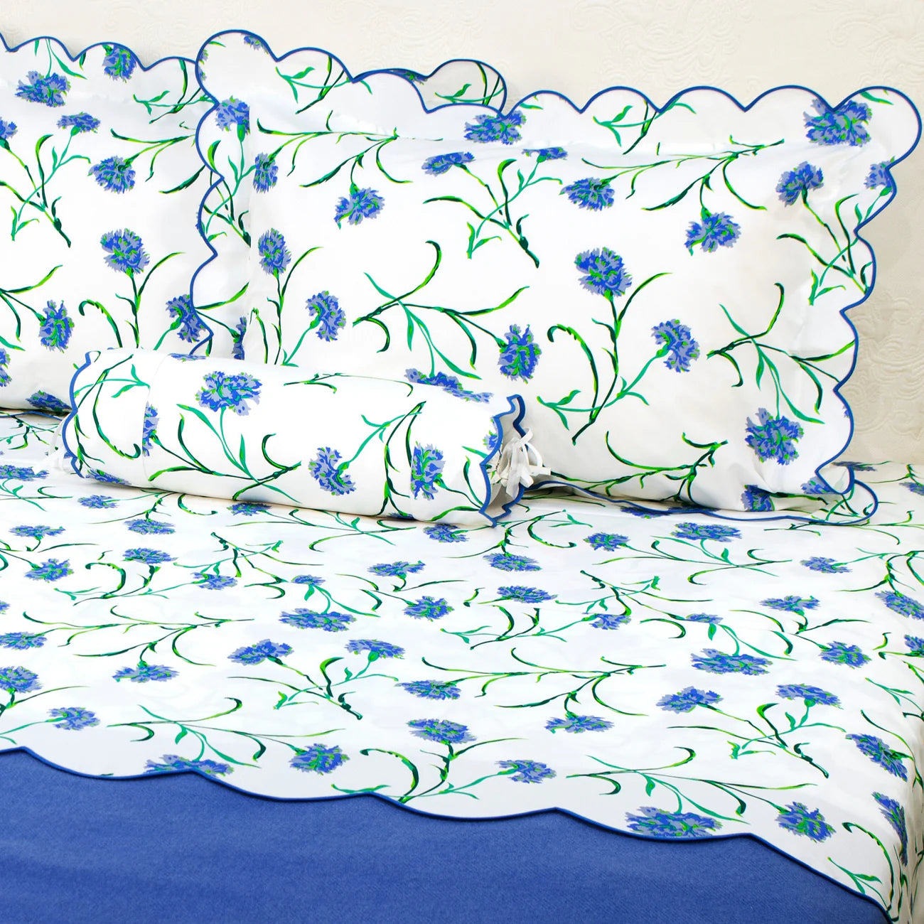 Oeillets Bleu & Vert