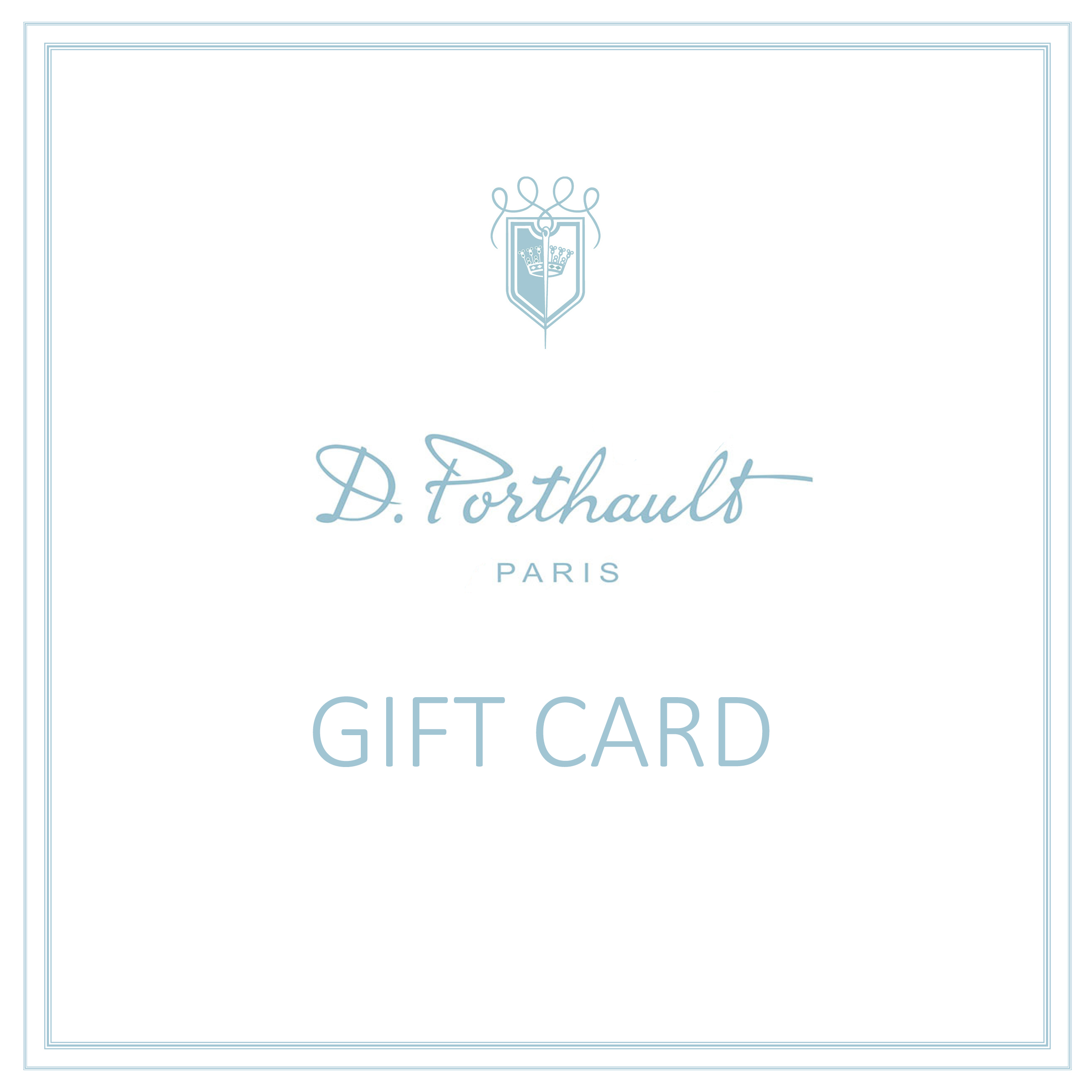 D. Porthault Gift Card