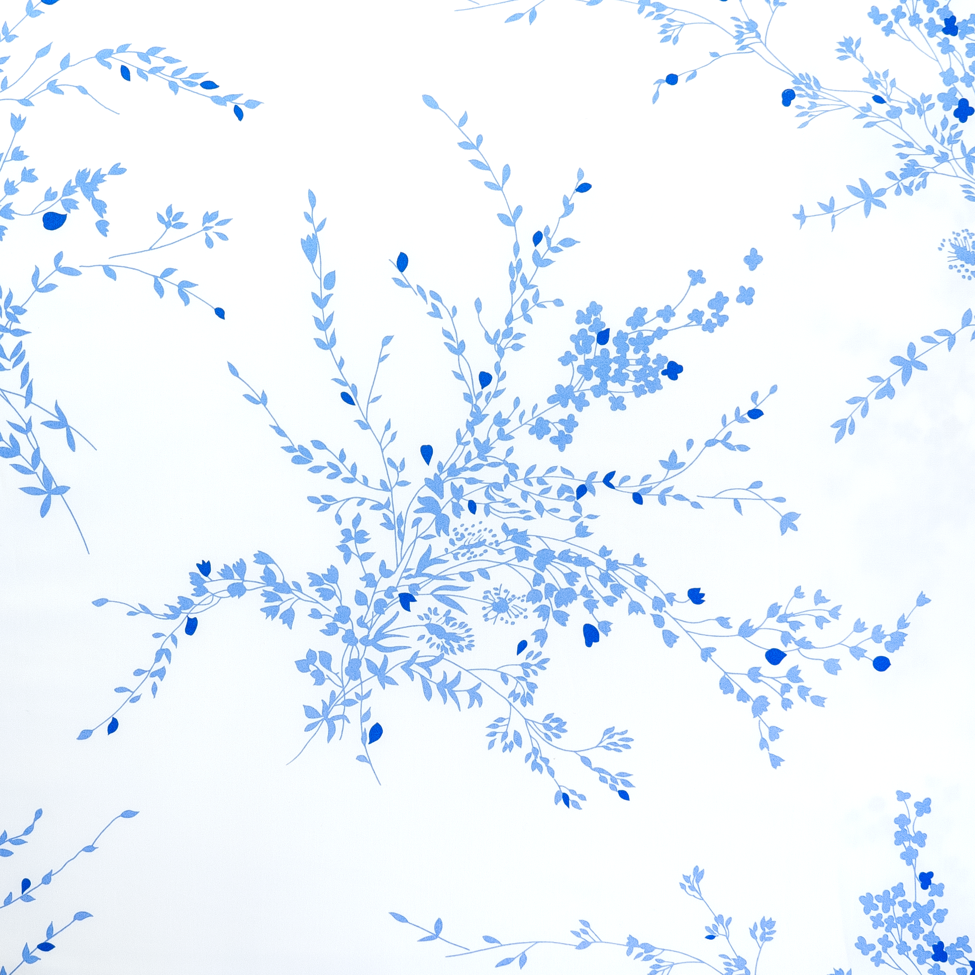 Jeté de Fleurs Blue